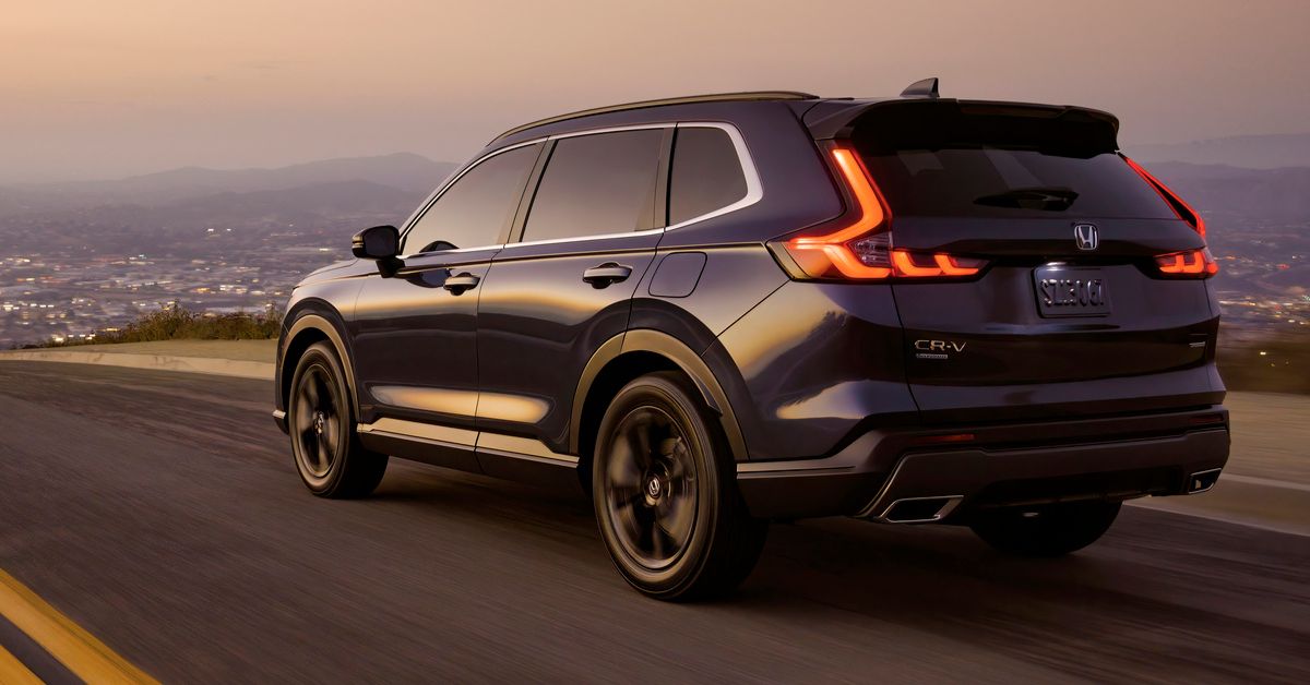 2024 Honda CR-V Rear