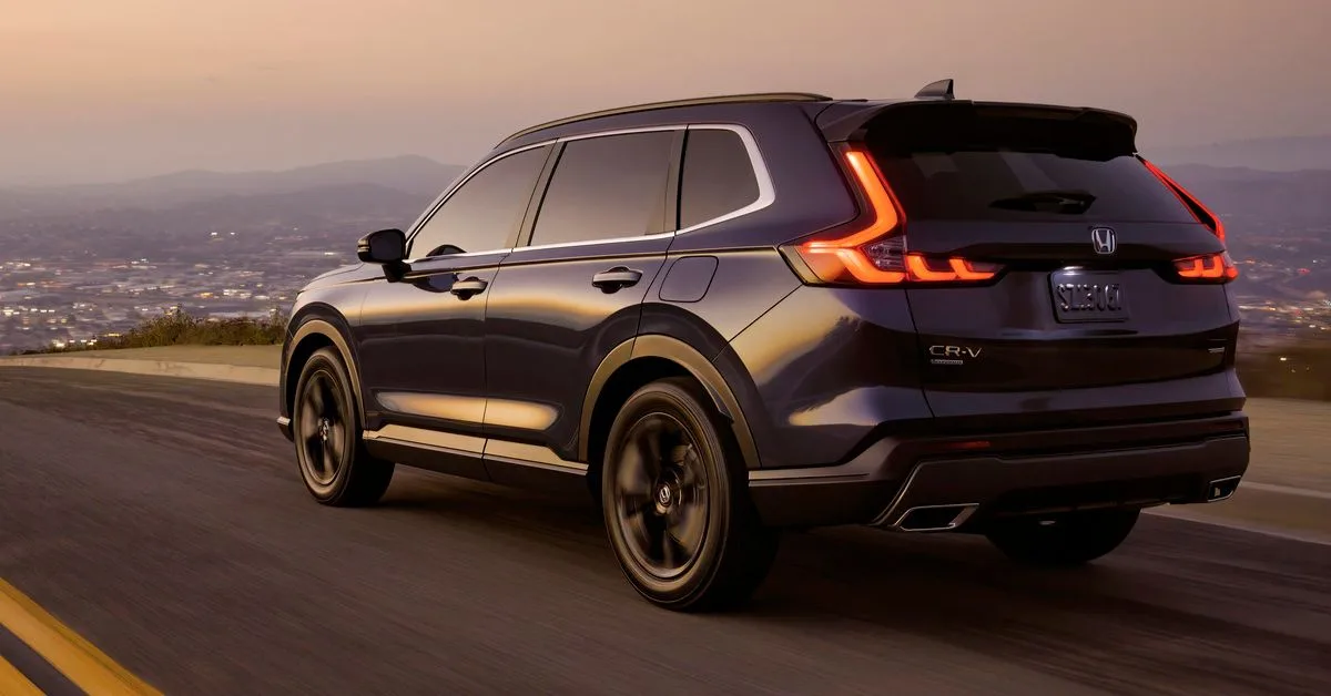 2024 Honda CR-V Rear 2024 Honda CR-V Rear