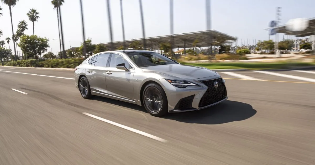 2023 Lexus LS 500 F Sport Atomic Silver Front