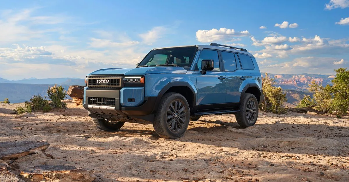 2024 Toyota Land Cruiser First Edition Blue Front