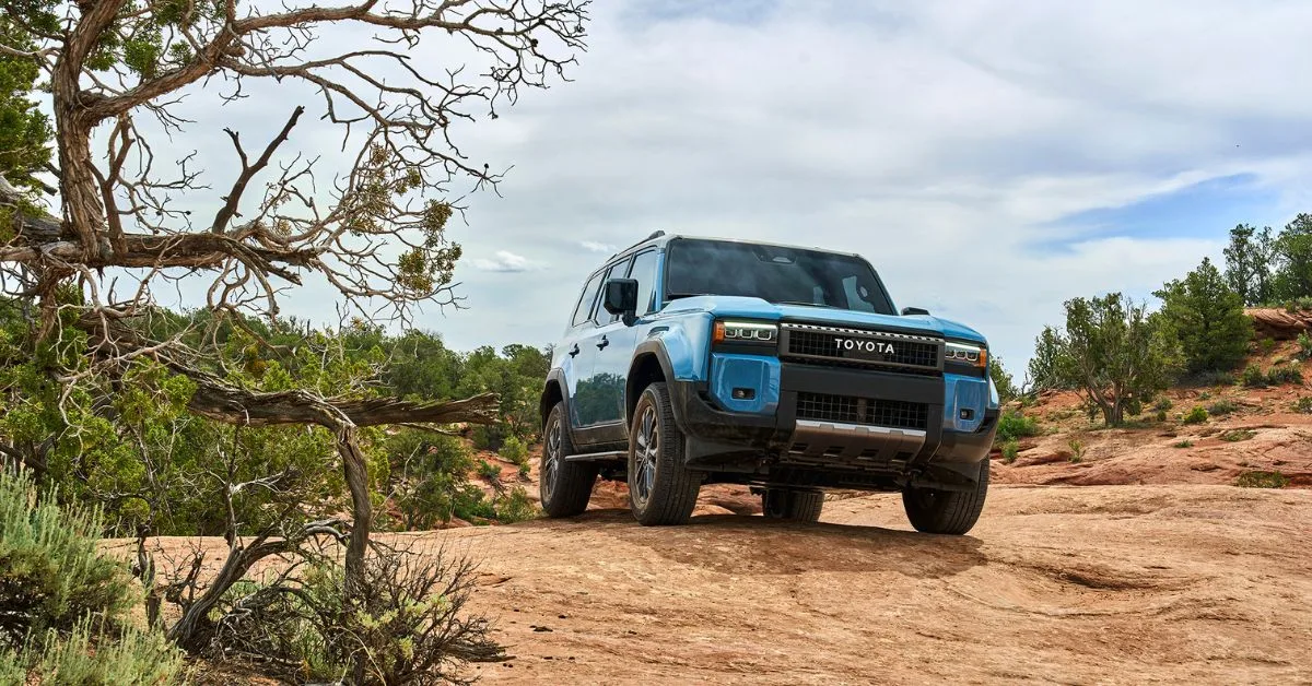 2024 Toyota Land Cruiser First Edition On A Hill