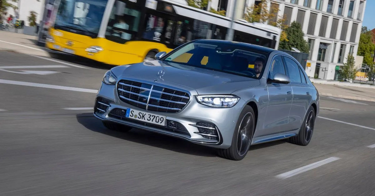 2023 Mercedes-Benz S Class On Road Driving