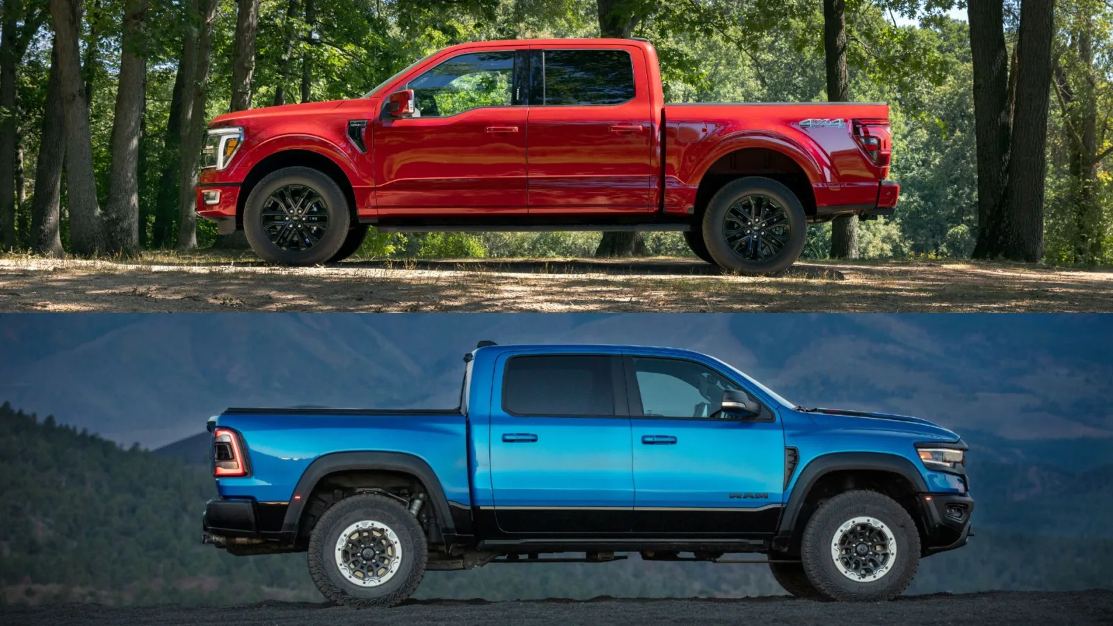 2024 Ford F-150 Vs 2024 Ram 1500