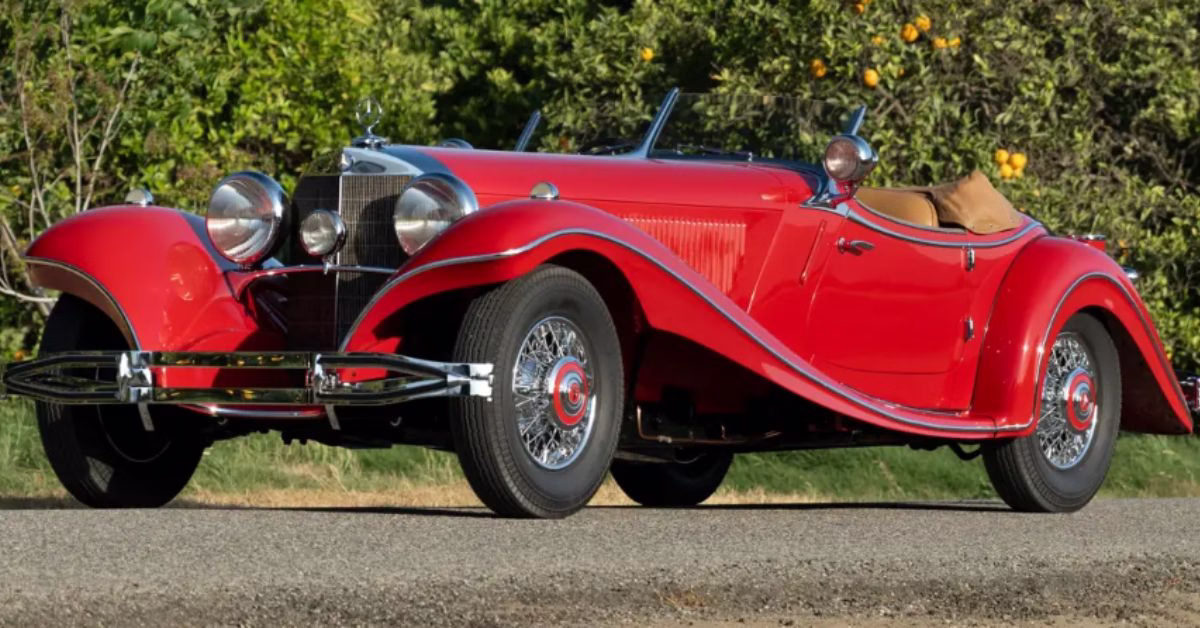 1935 Mercedes-Benz 500 K Special Roadster 1935 Mercedes-Benz 500 K Special Roadster, monterey car week 2025 auction results