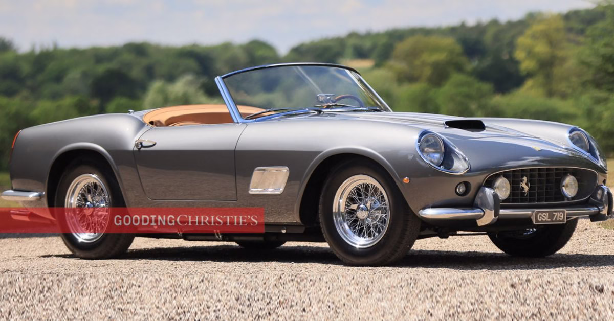 1961 Ferrari 250 GT SWB 1961 Ferrari 250 GT SWB, monterey car week 2025 auction results