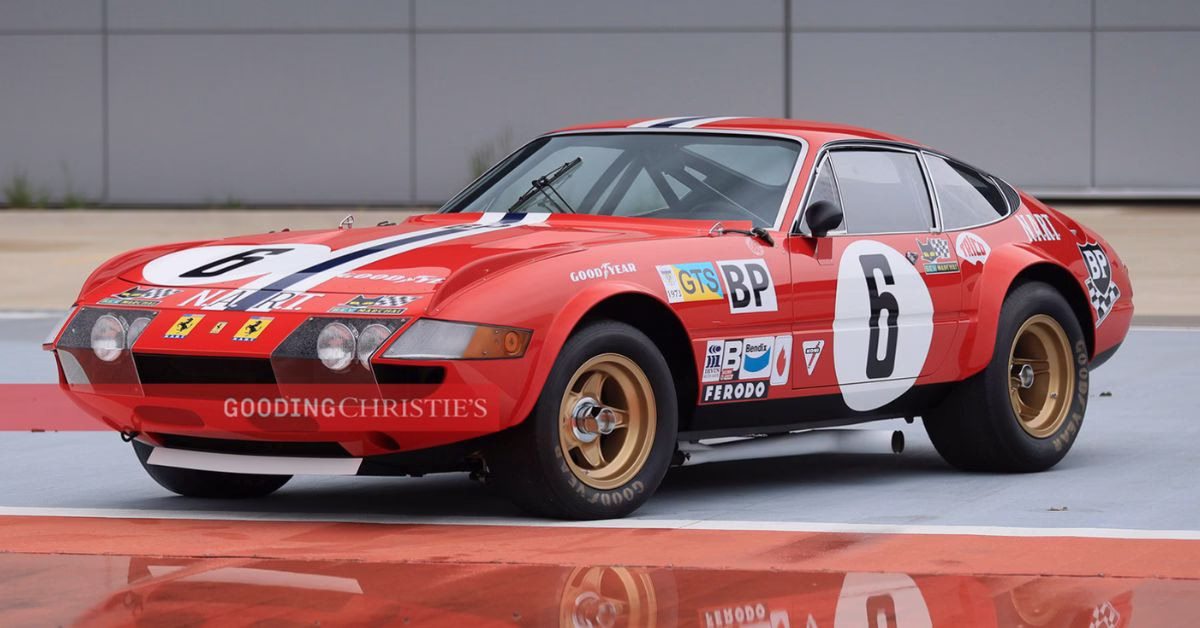 1973 Ferrari 365 GTB_4 Daytona Competizione 1973 Ferrari 365 GTB_4 Daytona Competizione, monterey car week 2025 auction results