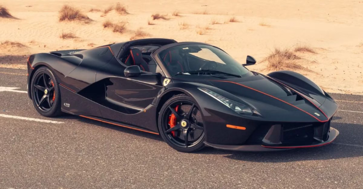 2017 Ferrari LaFerrari Aperta 2017 Ferrari LaFerrari Aperta, monterey car week 2025 auction results