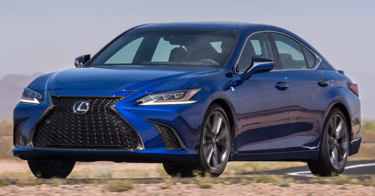 2020 Lexus ES 350 F SPORT, best luxury cars under 30k