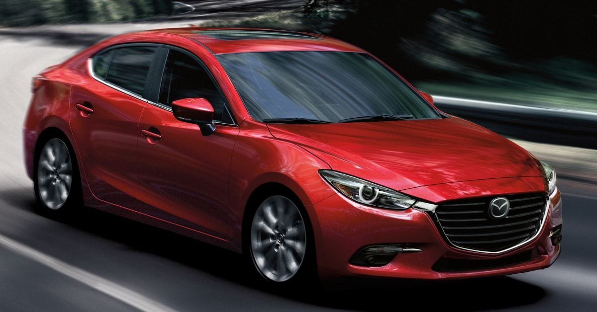 2017 Mazda3, Red