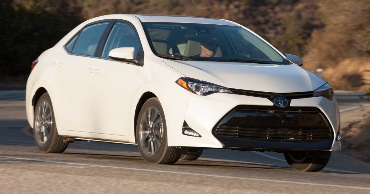 2018 Toyota Corolla, White
