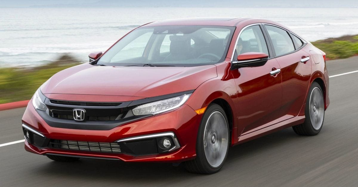2019 Honda Civic, Red