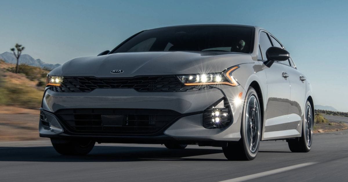 2021 Kia K5, best used sedans under $20k