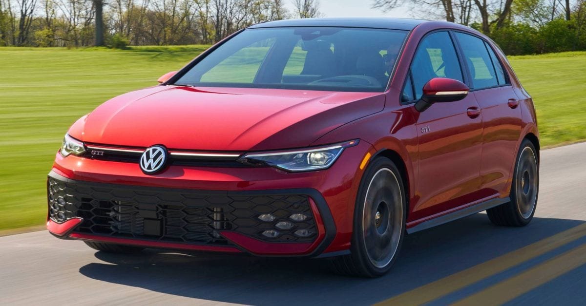 2025 Volkswagen Golf GTI, Red, best affordable new sports cars 2026