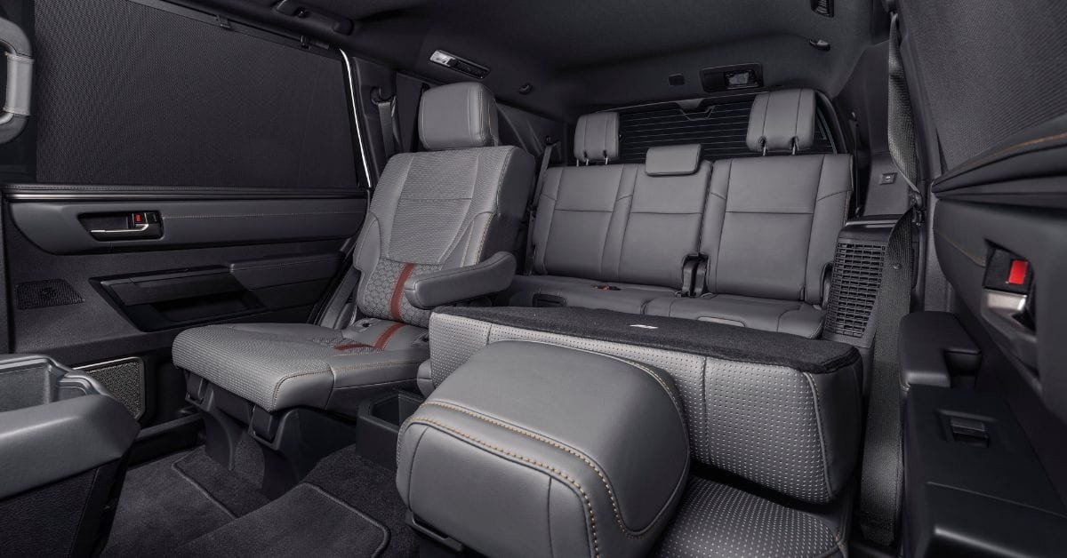 2026 Toyota Sequoia Capstone Interior Third Row