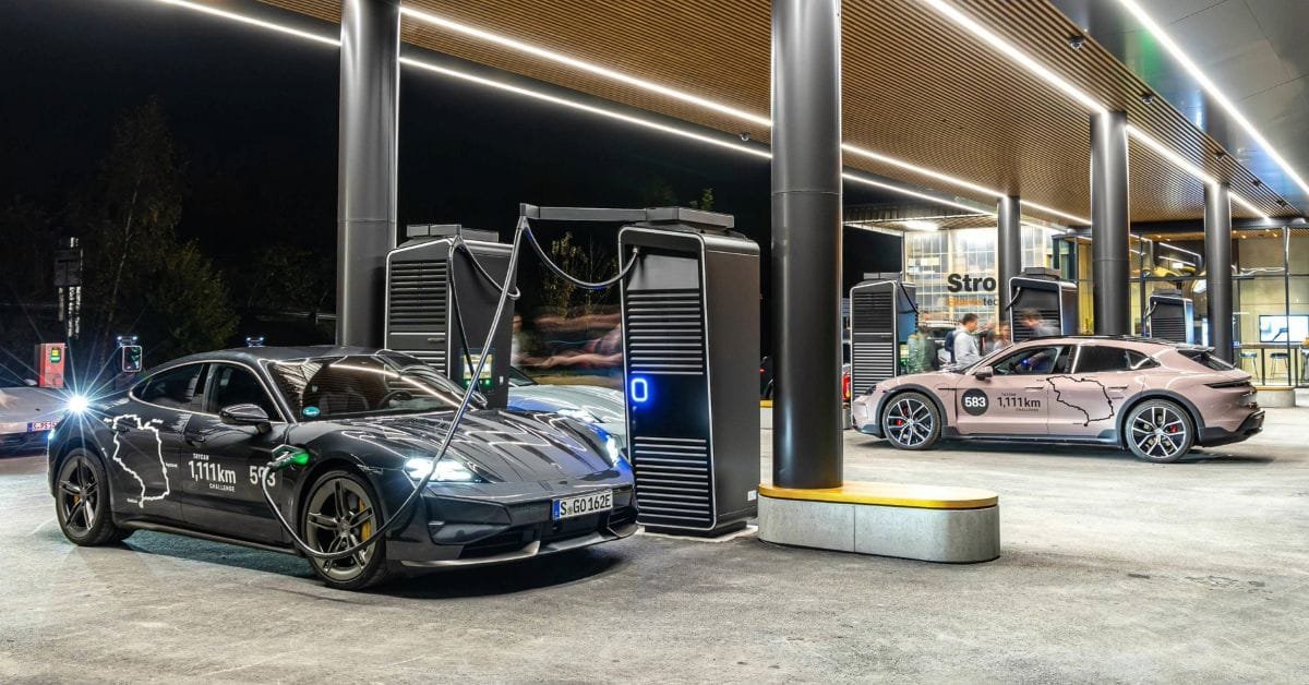 Porsche Taycan, EV Charging, cold-weather ev range
