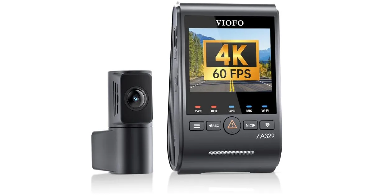 Viofo A329S, best dashcams 2026 Viofo A329S, best dashcams 2026