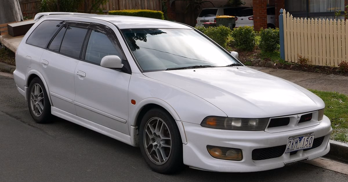 1999 Mitsubishi Legnum VR-4 Type-S, the twin-turbo V6 Galant wagon