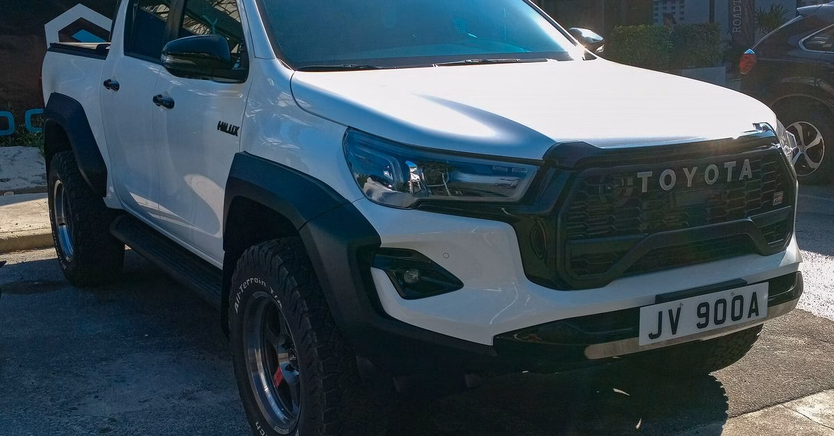 2024 Toyota Hilux 2.8 GR Sport 4x4 double cab with the 1GD diesel