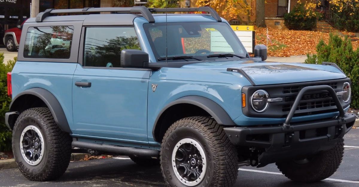 2022 Ford Bronco two-door Big Bend with the Sasquatch package