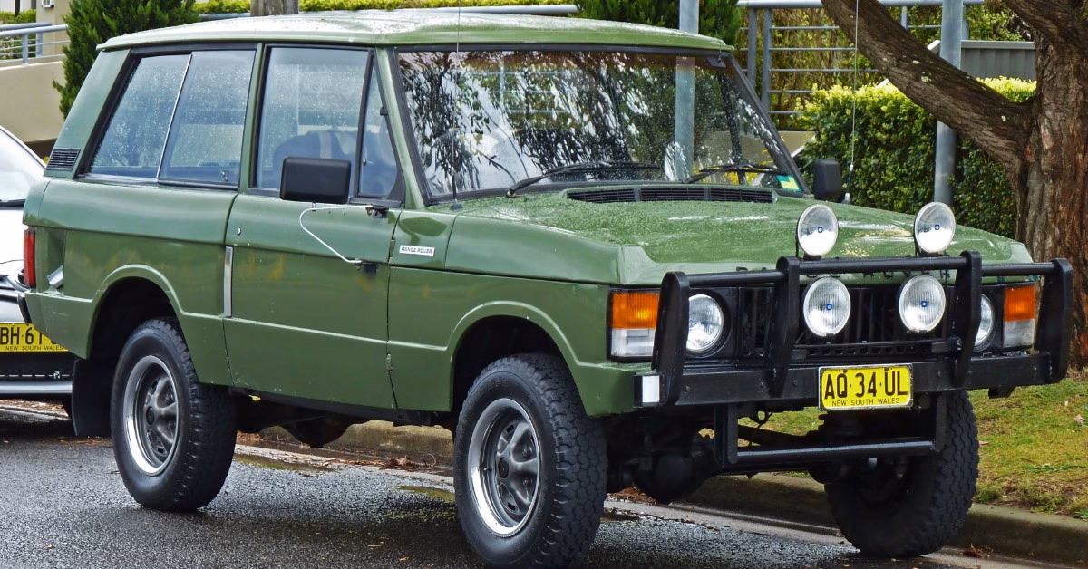 1972 Range Rover Two-Door 1972 Range Rover Classic two-door