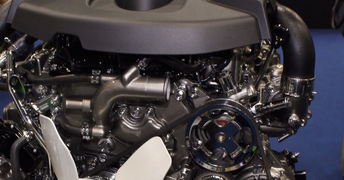 Toyota 1GD-FTV 2.8-litre turbo diesel engine on display, 1GD-FTV problems
